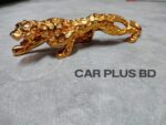 Fashion Gold Panther Figurines Miniatures Geometric Metal Leopard Statue Car perfume decor Wine Cabinet Home Accessories - Image 2