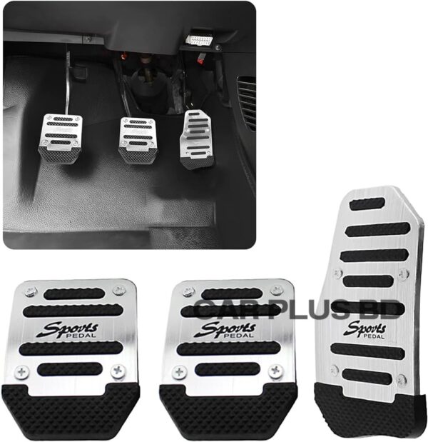 3 PCS Vehicle Anti-Slip Foot Pedal Cover - Image 2