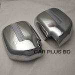Chrome rearview mirror cover with light for Toyota NOAH 1996-2002