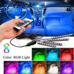 Car RGB LED Strip Light Car Styling Decorative Automobile Atmosphere Lamps Car Interior Light Wireless Remote/Voice Control - Image 2