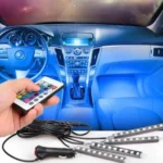 Car RGB LED Strip Light Car Styling Decorative Automobile Atmosphere Lamps Car Interior Light Wireless Remote/Voice Control