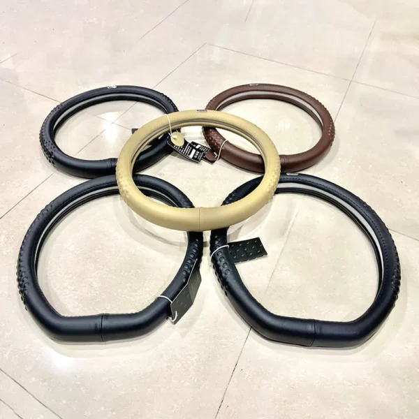 Original Leather Car Steering Cover - Image 4