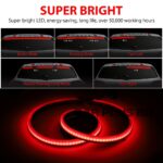 SL Car High Mounted Brake Light Strip Rear Glass Led Decorative Lamp Streamer Warning Lights Driving Turn - Image 5