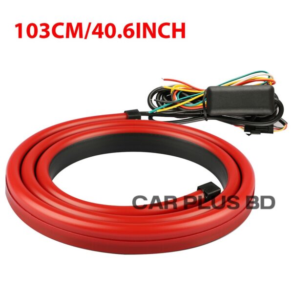 SL Car High Mounted Brake Light Strip Rear Glass Led Decorative Lamp Streamer Warning Lights Driving Turn - Image 2