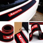 BEZIEL Car Rear Bumper Protector Guard Sticker Rubber Strip SUV Trim Cover Car Accessories Back Bumper Protector Sill Plate Car Styling - Image 2
