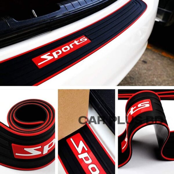 BEZIEL Car Rear Bumper Protector Guard Sticker Rubber Strip SUV Trim Cover Car Accessories Back Bumper Protector Sill Plate Car Styling - Image 2