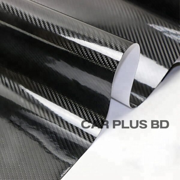 7D Waterproof Carbon Fiber Vinyl Car Wrap Sheet Roll Film Sticker Decal Paper 18 inch - Image 2
