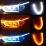 OKEEN 2x Ultrafine 30cm 45cm 60cm drl LED Flexible Tube Style Daytime Running Lights Tear Strip Car front Headlight Turn Signal - Image 2
