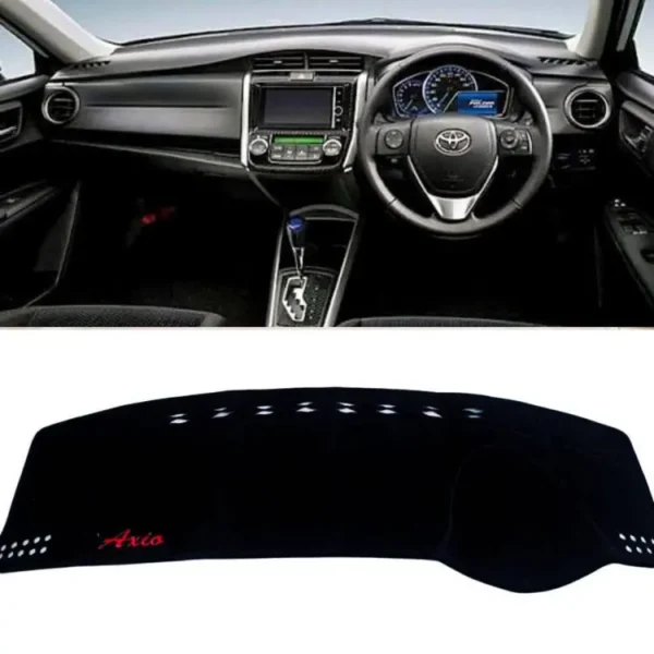 Toyota Corolla Axio 2007 2008 2009 2010 2011 2012 2013 Car Styling Covers Dashmat Dash Dashboard Cover cloth - Image 2