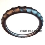 Car Steering Wheel Grip Carbon Fiber Car Anti-skid Steering Wheel Cover - Image 2