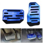 Universal Car Interior Parts Aluminum Automatic Gear Brake Accelerator Non-Slip Foot Pedal Pad Cover 2Pcs - Image 3