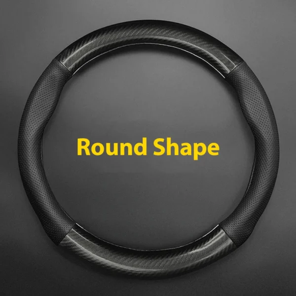 Carbon Fiber Steering Wheel Cover - Image 2