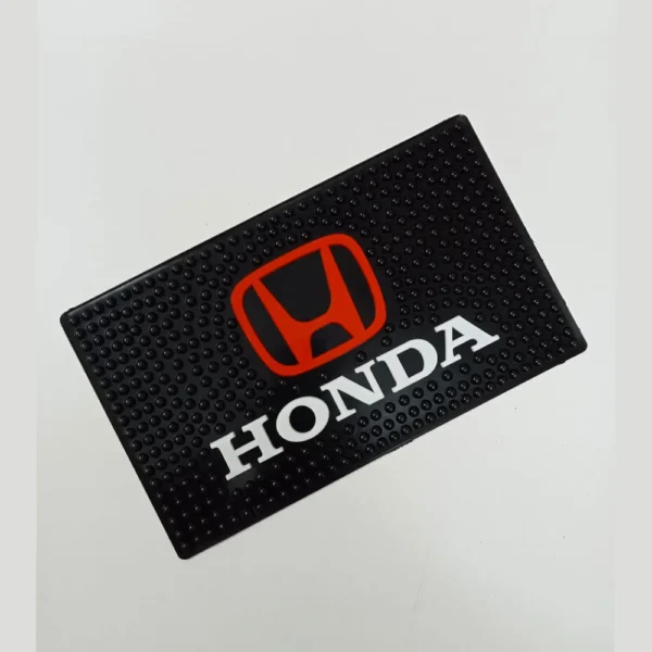 Honda Logo Anti-Skid Non Slip Honda Dashboard mobile matt Multi | Silicon Type Material - Image 3