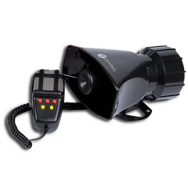 Car Siren Horn 5 Tone Vehicle Siren Speaker with Mic - Image 2