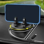 6 in 1 Car Dashboard Non Slip Mobile Mat Mobile Phone Holder, Augot 360° Rotatable Car Anti-Skid Pad - Image 5