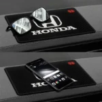 Honda Logo Anti-Skid Non Slip Honda Dashboard mobile matt Multi | Silicon Type Material - Image 2
