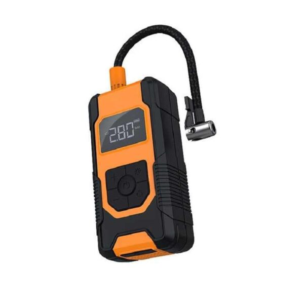 Multifunctional USB charging power handheld inflation car tyre pump with LCD screen - Image 7