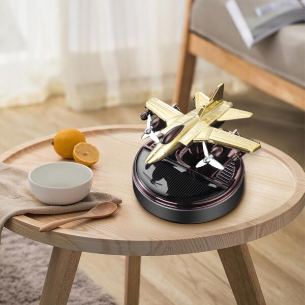 Car Solar Aircraft Perfume and Showpiece – Airplane Helicopter Car Aromatherapy Long-lasting Perfume - Image 4