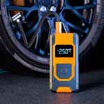 Multifunctional USB charging power handheld inflation car tyre pump with LCD screen - Image 6