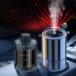 Smart Car Air Freshener with Star Light And RGB Light for Car And Home. Rechargeable, Multifunctional And Smart Spray - Image 3