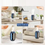 Smart Car Air Freshener with Star Light And RGB Light for Car And Home. Rechargeable, Multifunctional And Smart Spray - Image 6