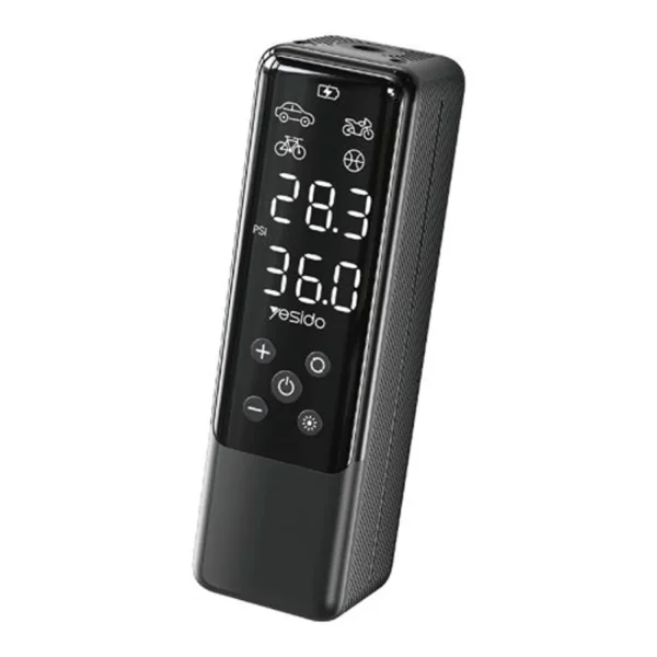Car Portable Air Pump Yesido Mini Inflator Pump - Image 4