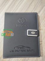 PVC leather Car Document Holder Bag - Car Paper Bag Organizer - Image 2
