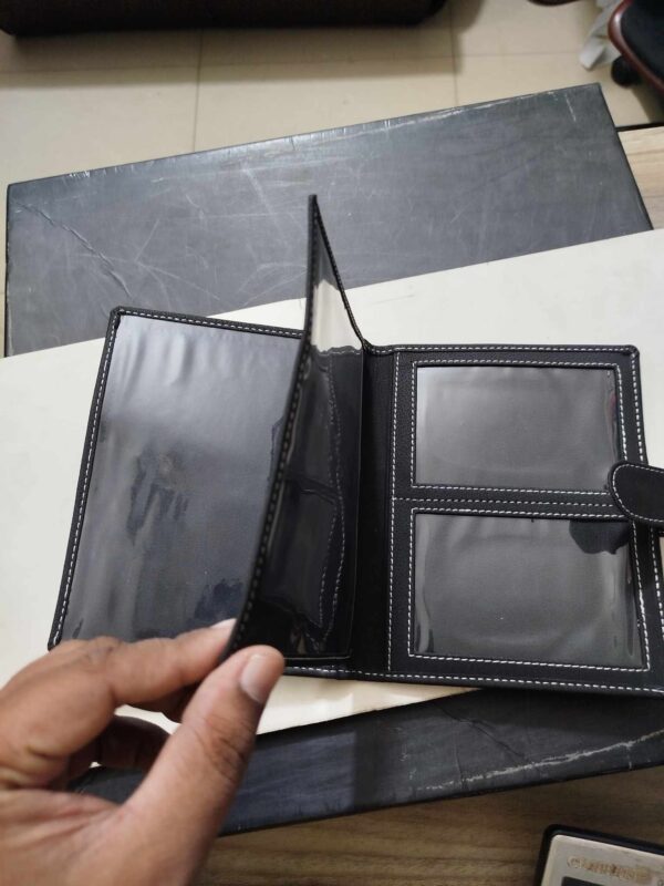 PVC leather Car Document Holder Bag - Car Paper Bag Organizer - Image 3