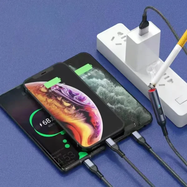 Portable 4 in 1 USB Multi Charging phone Cable - Image 4