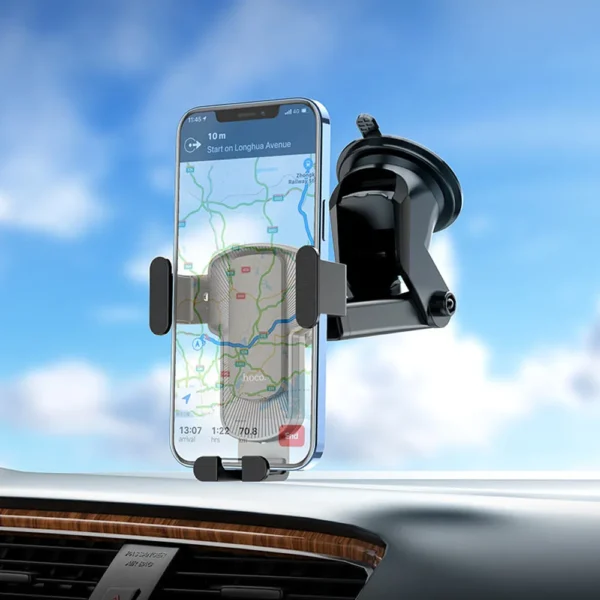 Hoco Car mobile Phone Holder Car Dashboard And Glass High Quality Model CA104 - Image 5
