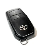 Car Key Cover With Key Ring Metal Remote Cover For Toyota Harrier New, Yaris Cross, Corolla Cross - Image 2