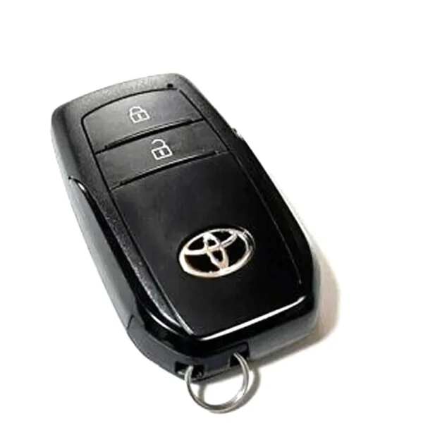 Car Key Cover With Key Ring Metal Remote Cover For Toyota Harrier New, Yaris Cross, Corolla Cross - Image 2