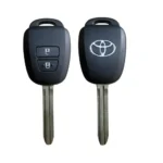 Car Key Cover Metal With Key Ring For Toyota Premio Old, Axio, Aqua Model-0134 - Image 2