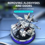 Car Solar Aircraft Perfume and Showpiece – Airplane Helicopter Car Aromatherapy Long-lasting Perfume - Image 9