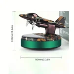 Car Solar Aircraft Perfume and Showpiece – Airplane Helicopter Car Aromatherapy Long-lasting Perfume - Image 8