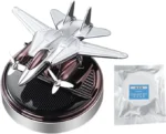 Car Solar Aircraft Perfume and Showpiece – Airplane Helicopter Car Aromatherapy Long-lasting Perfume - Image 3