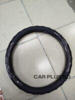 Carbon Fiber Leather car Steering wheel cover - Image 3