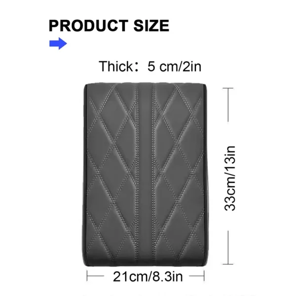 Car Arm Support Car Center Console Armrest Protection Cushion Pad For Universal Fit - Image 10