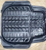 Car universal Floor mat, PVC , Rubber Surrounded Black Floor Mat Fully - Image 4