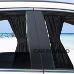 Black Adjustable Car Van Visor 50*39cm Vehicle Kit Auto Universal Window Curtain