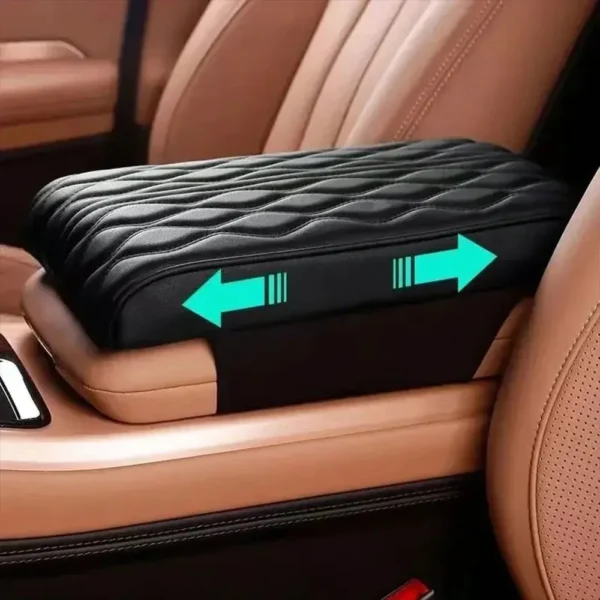 Car Arm Support Car Center Console Armrest Protection Cushion Pad For Universal Fit - Image 8