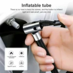 Digital Car Tyre Inflator Pump Portable 150PSI Air Compressor LED Light - Image 6