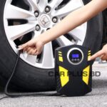 Digital Car Tyre Inflator Pump Portable 150PSI Air Compressor LED Light