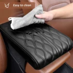 Car Arm Support Car Center Console Armrest Protection Cushion Pad For Universal Fit - Image 2