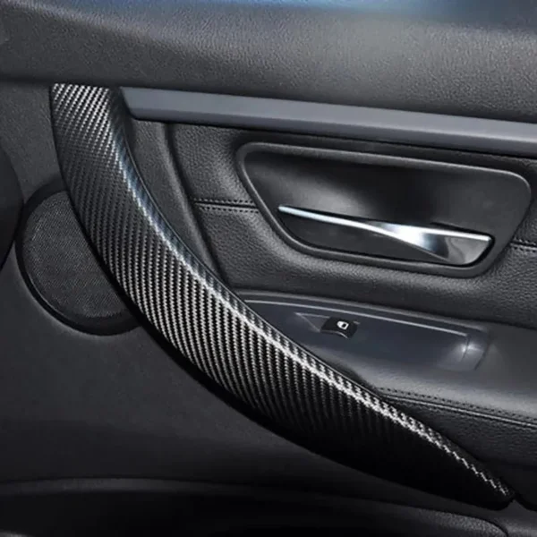 3D Carbon Fiber Car Sticker Protector Strip Car Door Sill Side Mirror Anti Scratch tape Waterproof Protect Film - Image 3