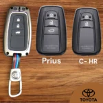Toyota Prius, C-HR Metal with silicone Key Cover - Image 3