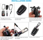 Toyota Prius, C-HR Metal with silicone Key Cover - Image 4