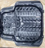 Car universal Floor mat, PVC , Rubber Surrounded Black Floor Mat Fully - Image 3