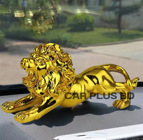 Lion Car Showpiece – Majestic Automotive Decor for Car Enthusiasts - Image 2