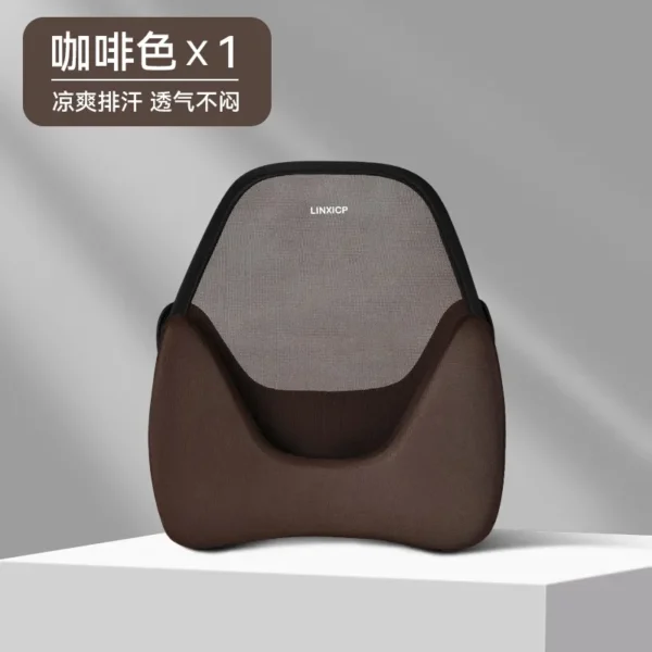 Car Lumber Support Coushion Pillow - Image 3
